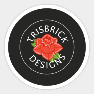 TrisBrick Designs Logo Sticker